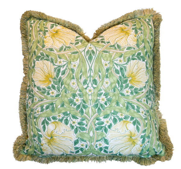 Pimpernel Leaf Green Pillow