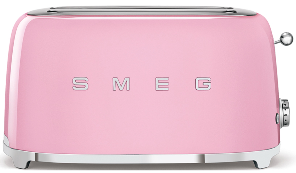 SMEG 4-Slice Toaster | Red
