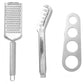 Elevate your pasta nights with the PrintWorks Pasta Tool Set—includes three stainless steel tools: a grater, spaghetti server, and measuring guide with four circular holes. Perfect for every home chef!.