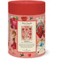 The Valentine Mini Puzzle by Cavallini Papers and Co comes in a cylindrical box with vintage Valentine illustrations and holds a charming 240-piece puzzle.