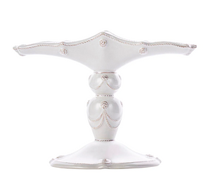 The Juliska Berry & Thread Classic Whitewash Menorah features elegant detailing and a classic white finish, shown against a plain white background.