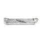 Rectangular marble serving tray with ornate silver handles from the Michael Aram Ocean Reef Serveware and Barware Collection, topped with a matching silver-handled cheese knife.