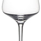 The Simon Pearce Vintner Drinkware Collection features a clear, empty wine glass with a long stem and wide bowl, inspired by Napa Valley winemakers, photographed against a white background.
