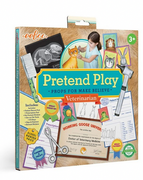 eeboo Veterinarian Pretend Play Set