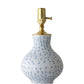 Blue Dappled Double Gourd Lamp