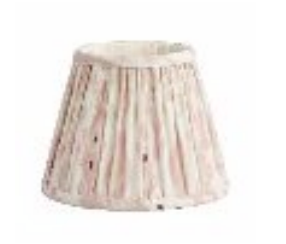 Featuring a slightly flared silhouette and soft vertical pleats, the Empire and Scalloped Lampshade by Addison Ross is a small, elegant white shade perfectly designed for an Addison Ross rechargeable lamp base with an E14 size bulb holder.