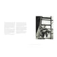 A person leans on a metal ladder, gazing through its rungs at the camera. The composition—evoking Abstract Expressionism—is featured in Rothko by Chronicle Books, with text on the left and the photograph on the right set against a plain white background.