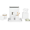 Rothwell Bath Collection - Bright White Marine Leather