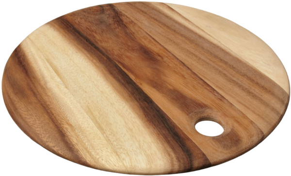 Be Home Acacia Wood Round Board Collection