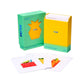 Introducing The Cocktail Cabinet: Rum from Penguin Random House—a vibrant, colorful boxed set featuring illustrated recipe cards for delicious rum cocktails. The box showcases a distinctive pineapple-shaped cutout and includes a partially visible “A Guide to Rum Styles” booklet, making this lively mixology deck ideal for discovering and experimenting with new cocktail recipes.