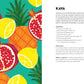 Featuring vibrant illustrations of pineapples, pomegranates, and lemons on the left, and a kava cocktail recipe—with ingredients and step-by-step instructions—printed on the right against a white backdrop, Rum Made Me Do It by Simon & Schuster is perfect for rum cocktail enthusiasts and creative mixologists alike.