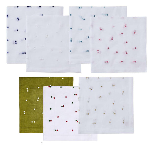 Deborah Rhodes Scatter Dots Napkin, Set of 4