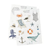 Sticker Sheet Sets - Seaside