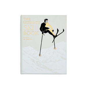 The Ultimate Ski Book" by Graphic Image celebrates ski culture and features a skier on a snowy mountain cover.