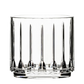 The Bold Tryst Acrylic Drinkware Collection features a clear, empty tumbler with vertical etched lines, shown from the front against a plain background—stylish, durable, and perfect for everyday use.