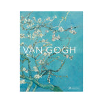 Book cover by Penguin Random House featuring van Gogh’s “Almond Blossom” painting with “VAN GOGH” in bold white letters—an ideal addition to any Van Gogh art book collection.
