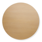 With its round, light wood tabletop showcasing a natural grain pattern, the Haven Dining Table by Bunny Williams exudes timeless elegance as a stunning cerused oak centerpiece—perfectly captured from above against a crisp white background.