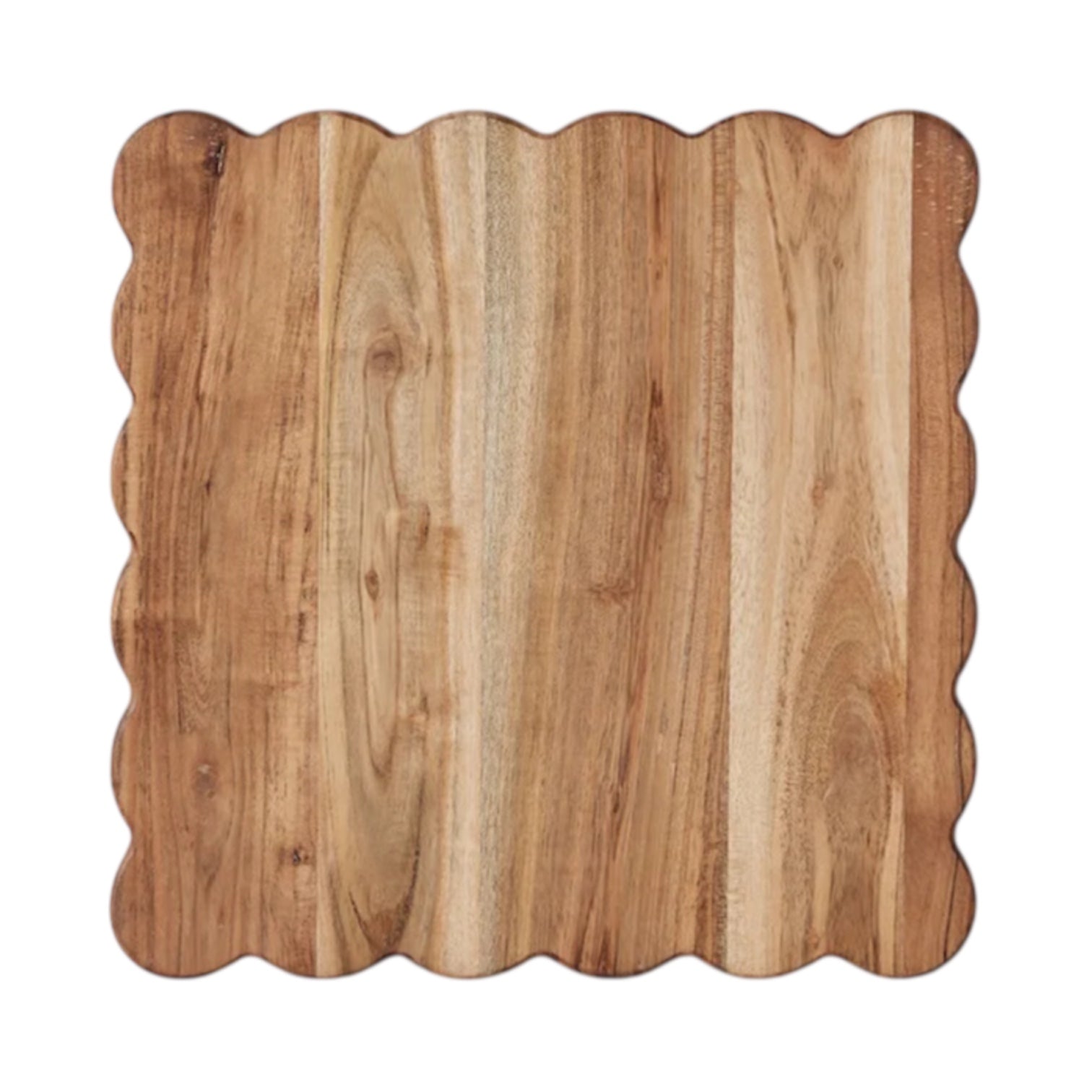 Scalloped Serving Board, Medium Square