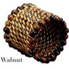 Woven Napkin Ring - Walnut