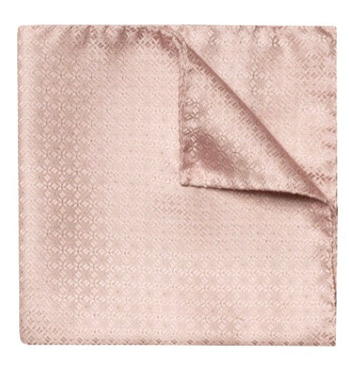 Eton Pink Silk Evening Pocket Square