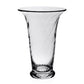 The Waves Floral Vase Collection by William Yeoward Crystal features a flared rim and textured surface, standing upright to enhance any floral arrangement on a white background.