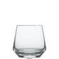 The Fortessa Pure Collection whiskey glass, crafted from Tritan Crystal, features a wide base and tapered sides for elegant, modern style—perfect on any postmodern tabletop.