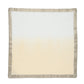 The Kim Seybert Dip Dye Napkin Set offers a charming beige gradient with a shimmering metallic foil border, adding elegance to your table setting.