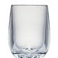 The Bold Oasis Acrylic Drinkware Collection features a clear, empty tumbler with a thick base, displayed against a white background.