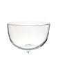 The Whitney Deep Bowl Collection by William Yeoward Crystal features a clear, round glass centerpiece bowl measuring 11 inches, displayed on a white background.