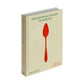 The Regional Italian Cookbook by Phaidon is a hardcover book with a cream cover featuring a red spoon, inspired by The Silver Spoon, and offers authentic Italian recipes.