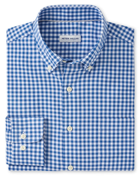 Peter Millar Trenton Crown Lite Cotton-Stretch Sport Shirt