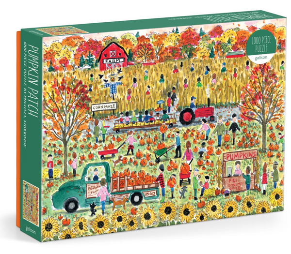 Michael Storrings Pumpkin Patch 1,000 Piece Puzzle