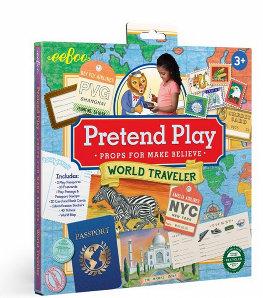 eeboo World Traveler Pretend Play