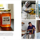 Four images from A Year at Clove Brook Farm by Common Ground capture honey production: labeled jars, a beekeeper inspecting hives, honeycomb in hand, and honey being poured and jarred in the kitchen—a true taste of country retreat crafted by Christopher Spitzmiller.