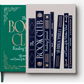 Two hardcover "Book Club Reading Journal" books by PrintWorks—one green, one beige—with decorative, book-themed designs; ideal for tracking your reading progress and writing reviews.