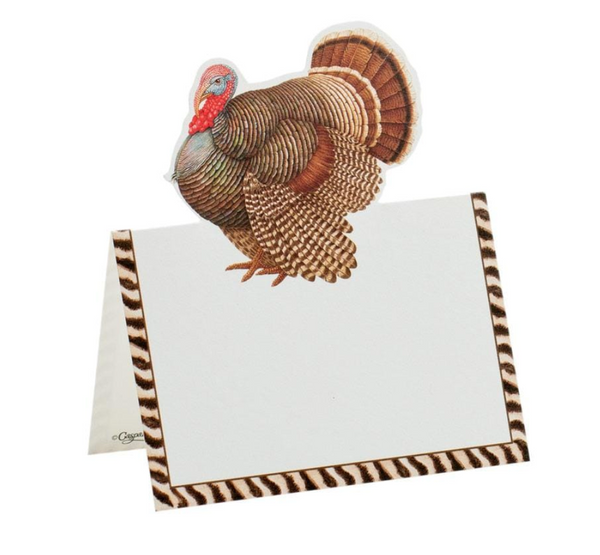 Caspari - Thanksgiving Turkey Byrd Place Cards