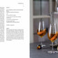 A magazine spread featuring an article titled "good vibes only," with text on the left and an image of a champagne glass and spilled nuts on a table on the right, including exclusive cocktail recipes by Lauren from Common Ground's A Bartender's Guide to the World.
