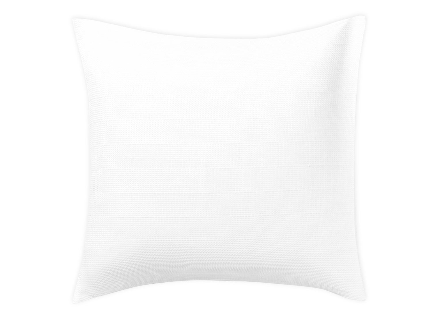 White square Matouk Augusta Bedding Collection pillow on a white background.