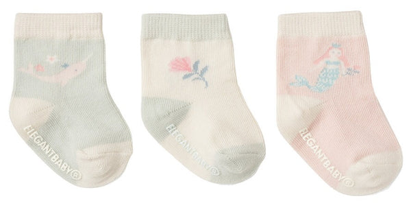 Elegant Baby Socks, Sea Magic