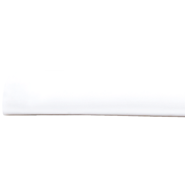 A John Robshaw Fitted Sheet White plastic tube on a plain white background.