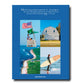The cover of a Hamptons Private book featuring a beach and surfboard captures the leisurely vibe of Assouline.