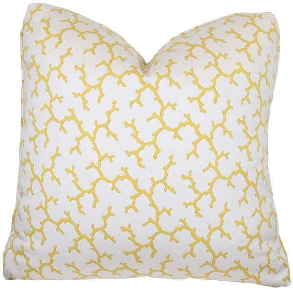 Corail Jaune Outdoor Pillow