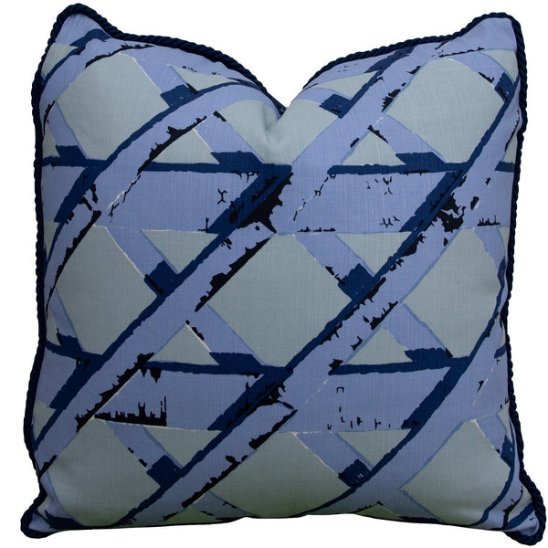 Gazebo Blue Outdoor Pillow