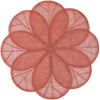 Sinamay Flower Placemat Collection Set - Pink