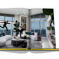An open book with a man jumping in the air, depicting the lively *Miami Beach* life by Assouline.