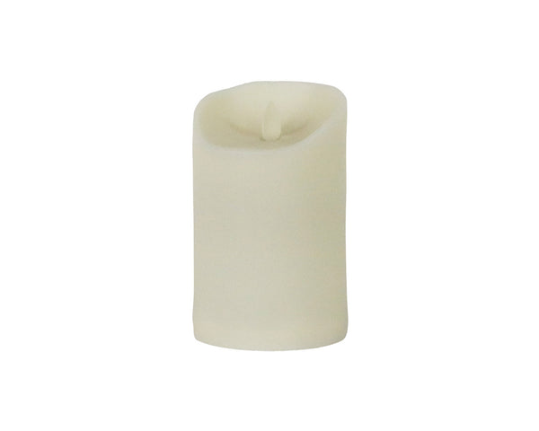 moving flame outdoor pillar LED candle