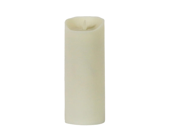 moving flame outdoor pillar LED candle