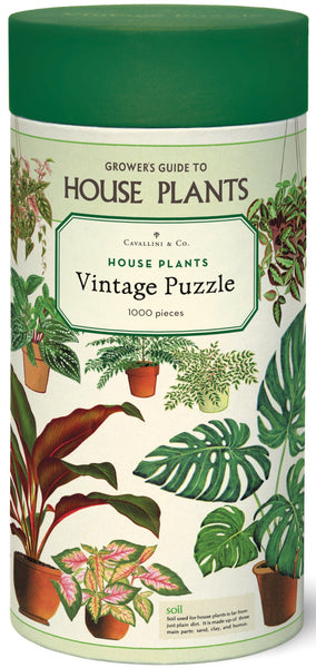 Cavallini & Co. House Plants 1,000 Piece Puzzle