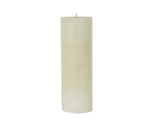 9" solid pillar candle
