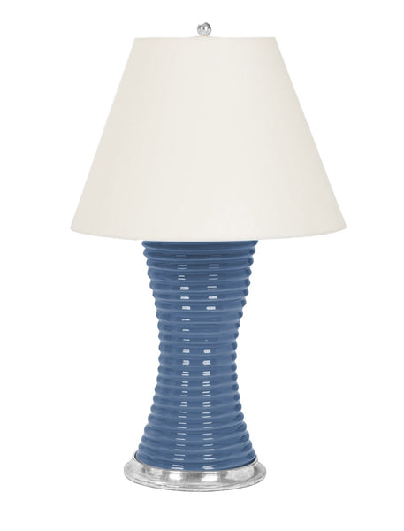 Ribbed Hourglass Lamp